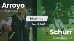 Matchup: Arroyo vs. Schurr  2017