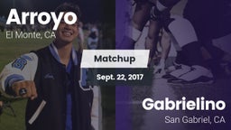 Matchup: Arroyo vs. Gabrielino  2017