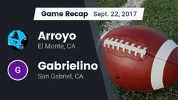 Recap: Arroyo  vs. Gabrielino  2017