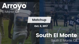 Matchup: Arroyo vs. South El Monte  2017
