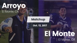 Matchup: Arroyo vs. El Monte  2017