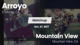 Matchup: Arroyo vs. Mountain View  2017