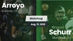 Matchup: Arroyo vs. Schurr  2018