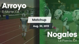 Matchup: Arroyo vs. Nogales  2019