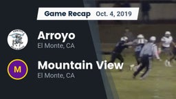 Recap: Arroyo  vs. Mountain View  2019