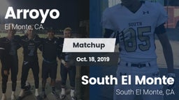 Matchup: Arroyo vs. South El Monte  2019