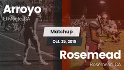 Matchup: Arroyo vs. Rosemead  2019