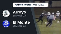 Recap: Arroyo  vs. El Monte  2021