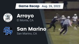 Recap: Arroyo  vs. San Marino  2022