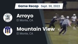 Recap: Arroyo  vs. Mountain View  2022