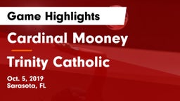 Cardinal Mooney  vs Trinity Catholic Game Highlights - Oct. 5, 2019