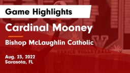 Cardinal Mooney  vs Bishop McLaughlin Catholic  Game Highlights - Aug. 23, 2022