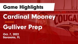 Cardinal Mooney  vs Gulliver Prep  Game Highlights - Oct. 7, 2022