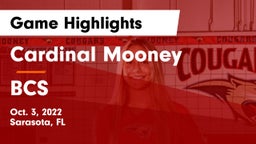 Cardinal Mooney  vs BCS Game Highlights - Oct. 3, 2022