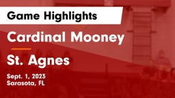 Cardinal Mooney  vs St. Agnes Game Highlights - Sept. 1, 2023