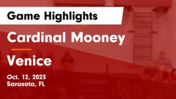 Cardinal Mooney  vs Venice  Game Highlights - Oct. 12, 2023