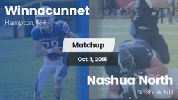 Matchup: Winnacunnet vs. Nashua North  2016