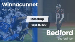 Matchup: Winnacunnet vs. Bedford  2017