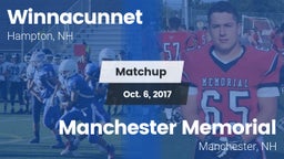 Matchup: Winnacunnet vs. Manchester Memorial  2017