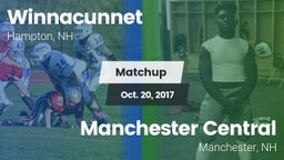Matchup: Winnacunnet vs. Manchester Central  2017