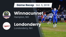 Recap: Winnacunnet  vs. Londonderry  2018