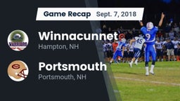 Recap: Winnacunnet  vs. Portsmouth  2018