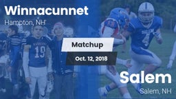 Matchup: Winnacunnet vs. Salem  2018