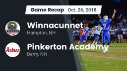 Recap: Winnacunnet  vs. Pinkerton Academy 2018