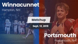 Matchup: Winnacunnet vs. Portsmouth  2019