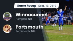Recap: Winnacunnet  vs. Portsmouth  2019
