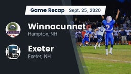 Recap: Winnacunnet  vs. Exeter  2020