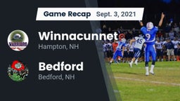 Recap: Winnacunnet  vs. Bedford  2021