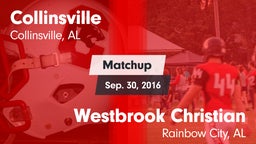 Matchup: Collinsville vs. Westbrook Christian  2016