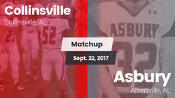 Matchup: Collinsville vs. Asbury  2017
