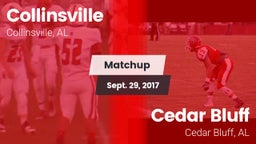 Matchup: Collinsville vs. Cedar Bluff  2017