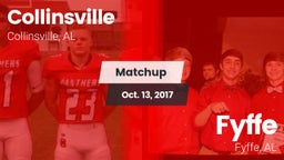 Matchup: Collinsville vs. Fyffe  2017