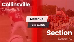 Matchup: Collinsville vs. Section  2017