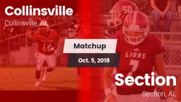 Matchup: Collinsville vs. Section  2018