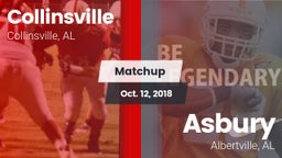 Matchup: Collinsville vs. Asbury  2018