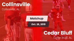 Matchup: Collinsville vs. Cedar Bluff  2018