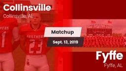 Matchup: Collinsville vs. Fyffe  2019