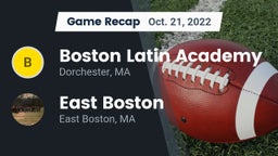 Recap: Boston Latin Academy  vs. East Boston  2022