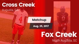 Matchup: Cross Creek vs. Fox Creek  2017