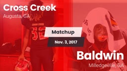 Matchup: Cross Creek vs. Baldwin  2017