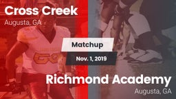 Matchup: Cross Creek vs. Richmond Academy 2019