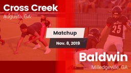 Matchup: Cross Creek vs. Baldwin  2019