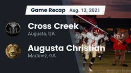 Recap: Cross Creek  vs. Augusta Christian  2021