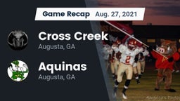 Recap: Cross Creek  vs. Aquinas  2021