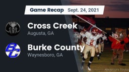 Recap: Cross Creek  vs. Burke County  2021