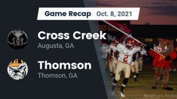 Recap: Cross Creek  vs. Thomson  2021
